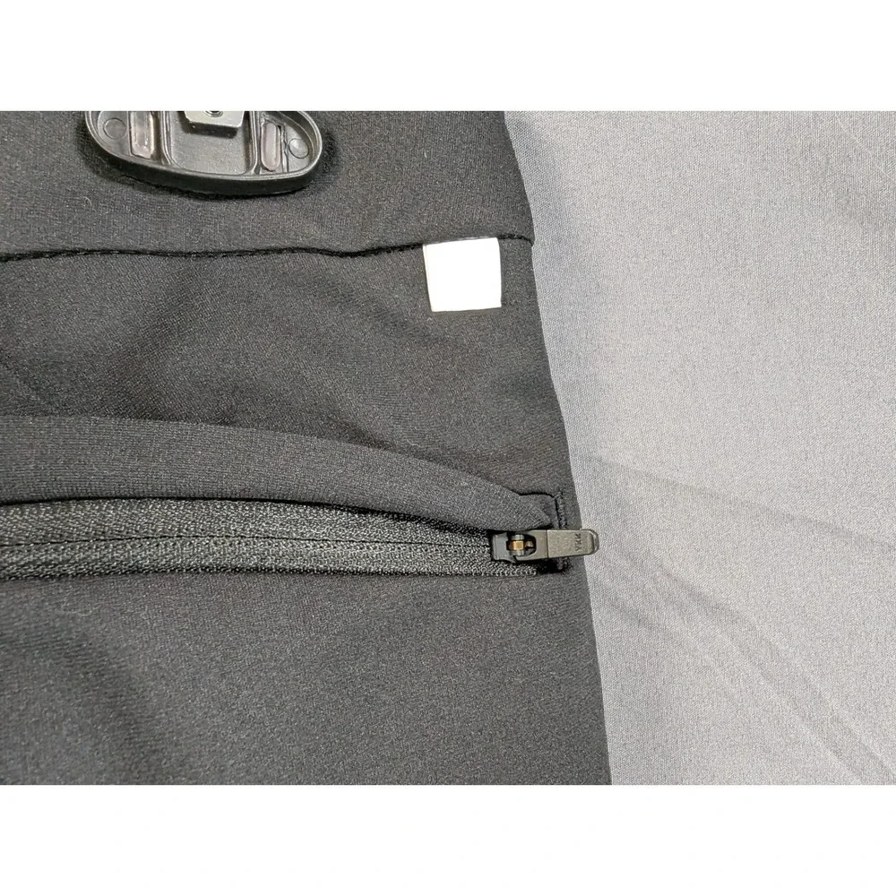 Ministry of Supply Kinetic Trousers Black Technical Stretch Pants Size 34 Inseam